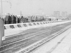 Откриване на новия мост-естакада