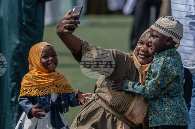 APTOPIX Democratic Republic of Congo Eid al-Fitr