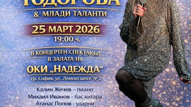 Уършоп и концерт на Камелия Тодорова и млади таланти в Общински културен институт „Надежда“, гр. София