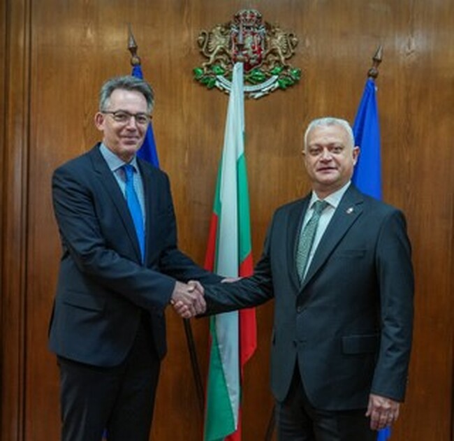 Оливие Ониди, зам.-генерален директор на ГД “Миграция и вътрешни работи“ на ЕК и координатор за Шенген в ЕК проведе поредица от срещи в София