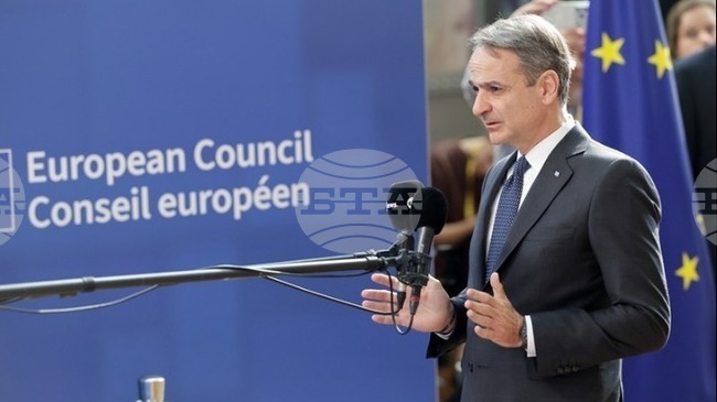 АНА-МПА: Гърция защитава своите граници и границите на ЕС, каза премиерът Мицотакис