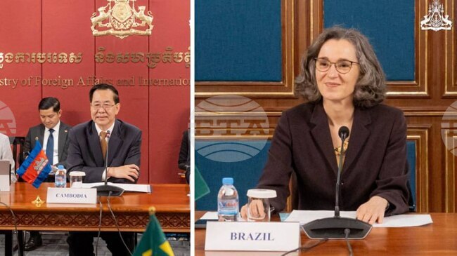 АКП: Камбоджа и Бразилия засилват сътрудничеството си с втори двустранни консултации