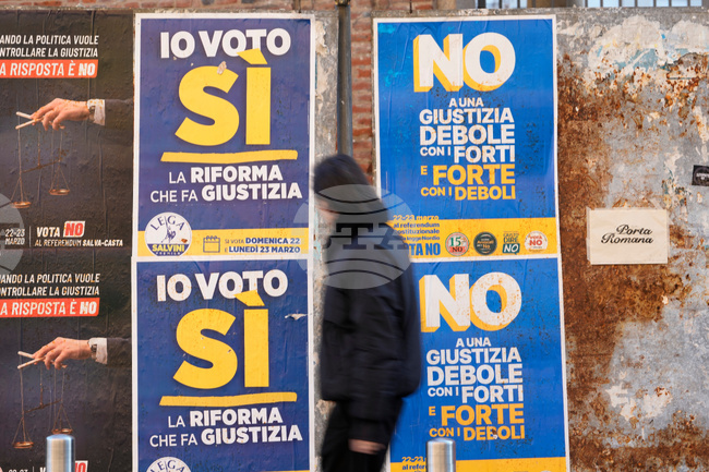 Italy Justice Referendum