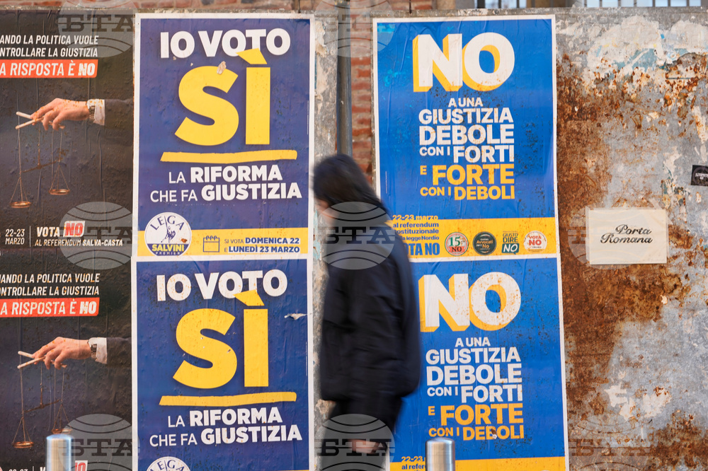 Italy Justice Referendum