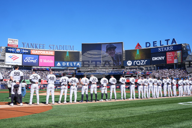 Yankees Gardner's Son Baseball