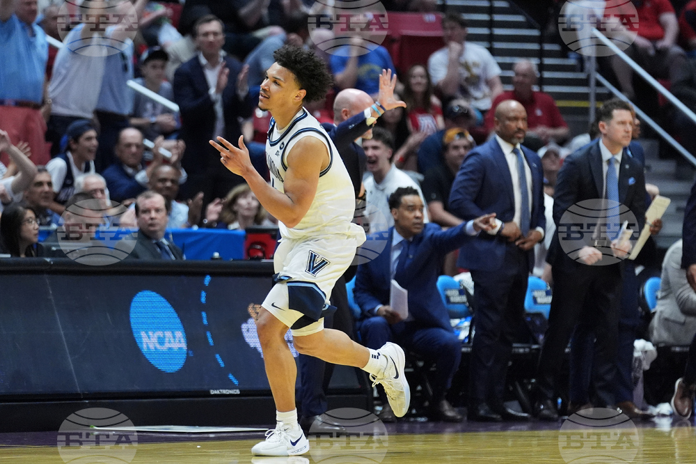 APTOPIX NCAA Utah St Villanova Basketball