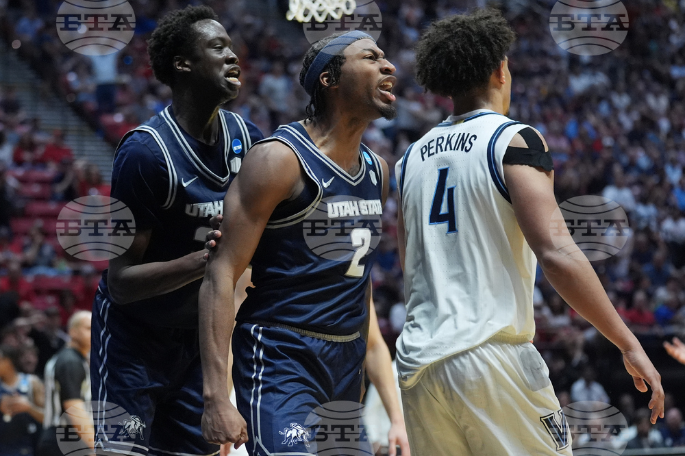 APTOPIX NCAA Utah St Villanova Basketball