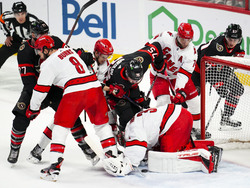 Hurricanes Senators Hockey