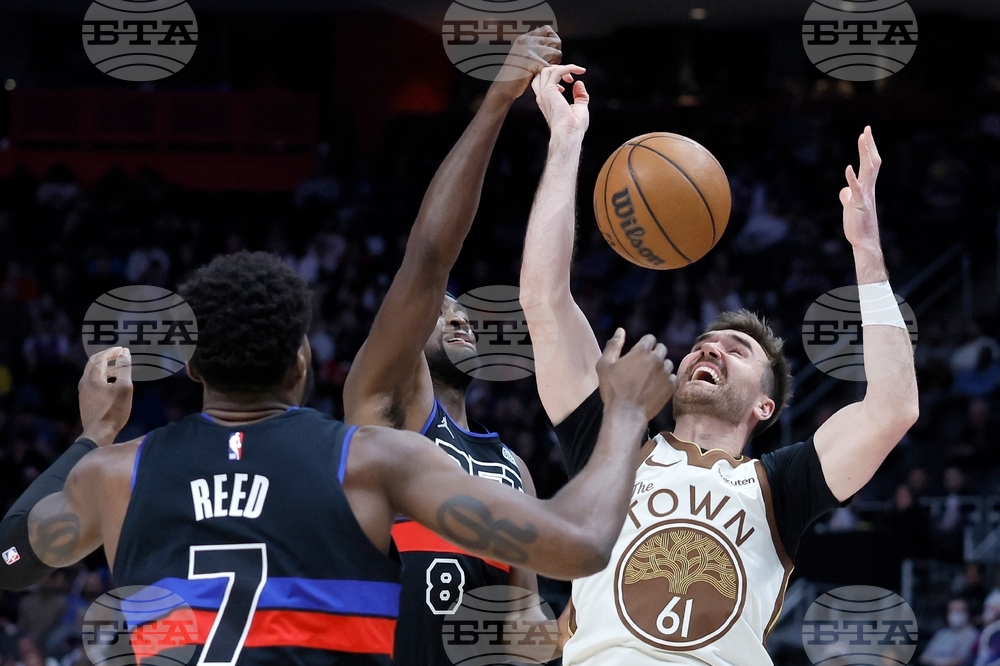 Warriors Pistons Basketball