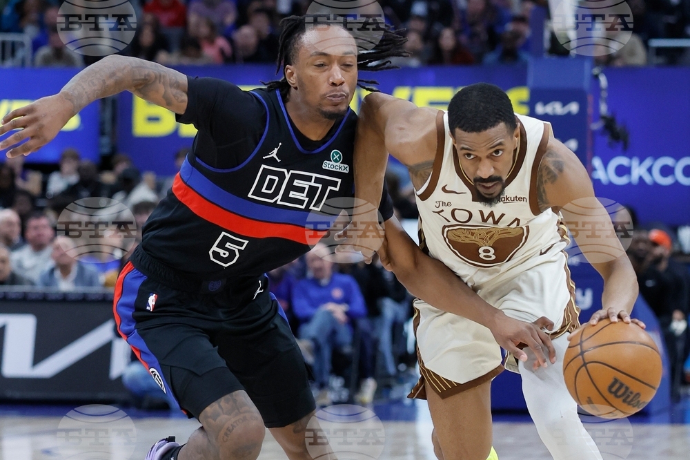 Warriors Pistons Basketball