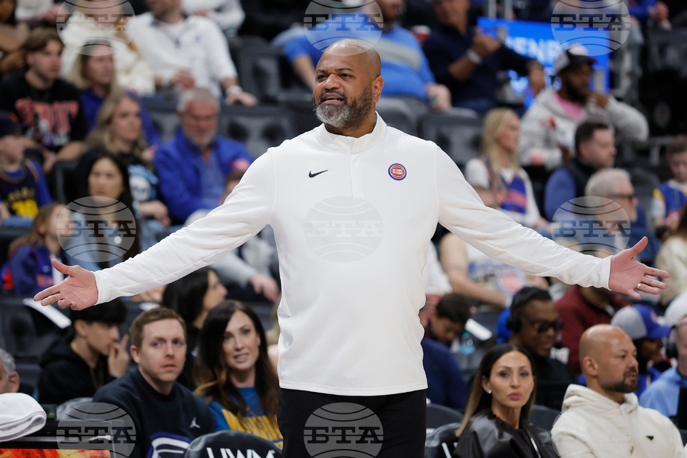 Warriors Pistons Basketball