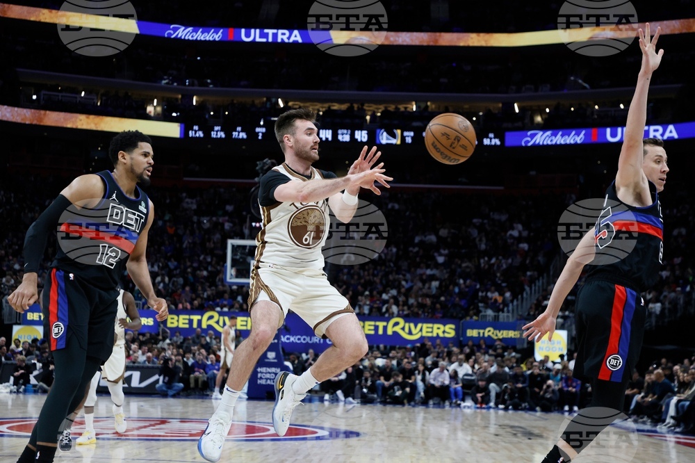 Warriors Pistons Basketball