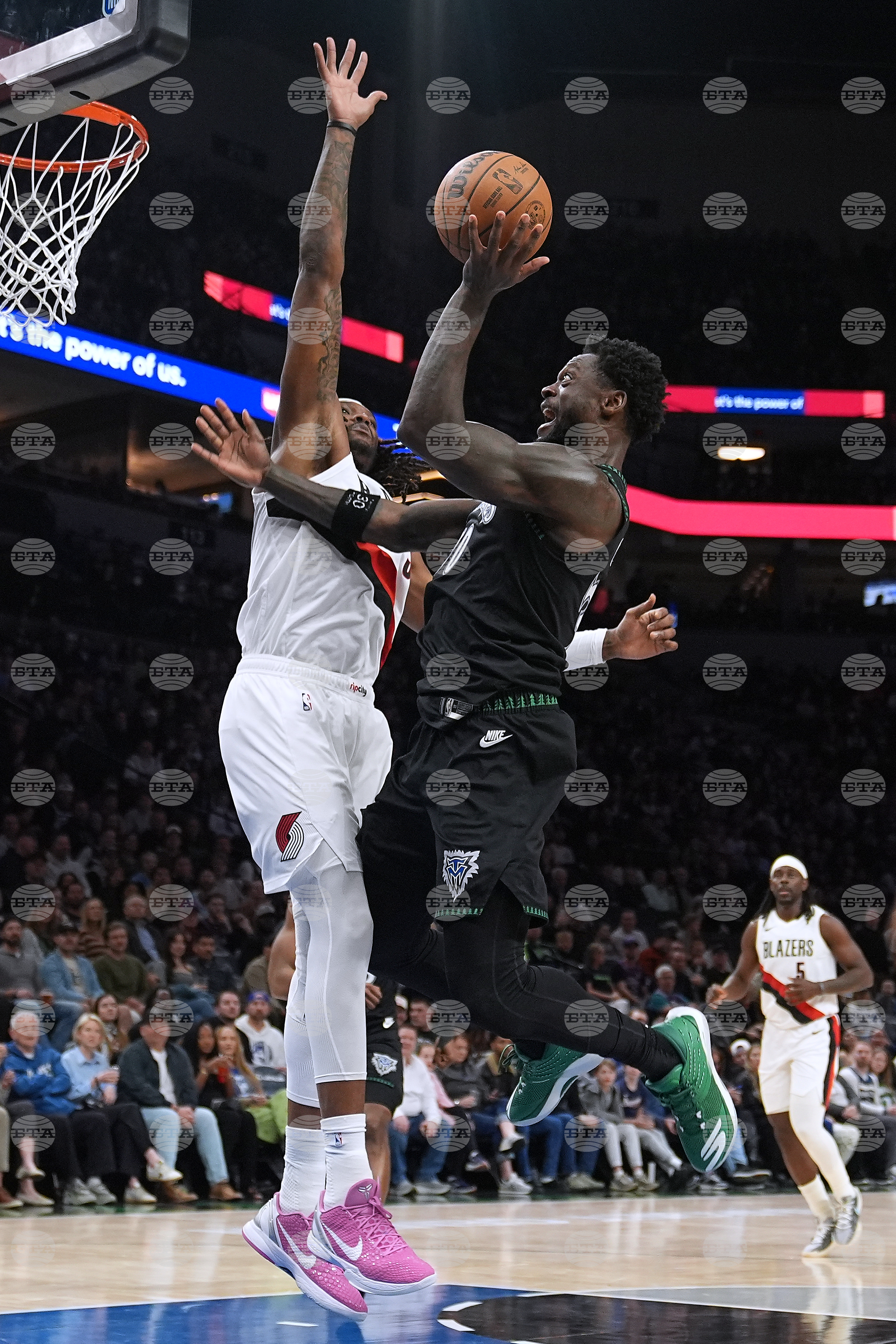 Trail Blazers Timberwolves Basketball