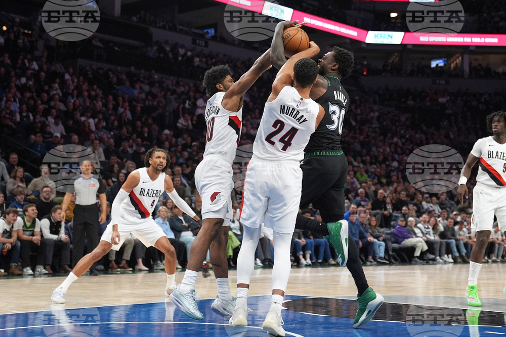 Trail Blazers Timberwolves Basketball