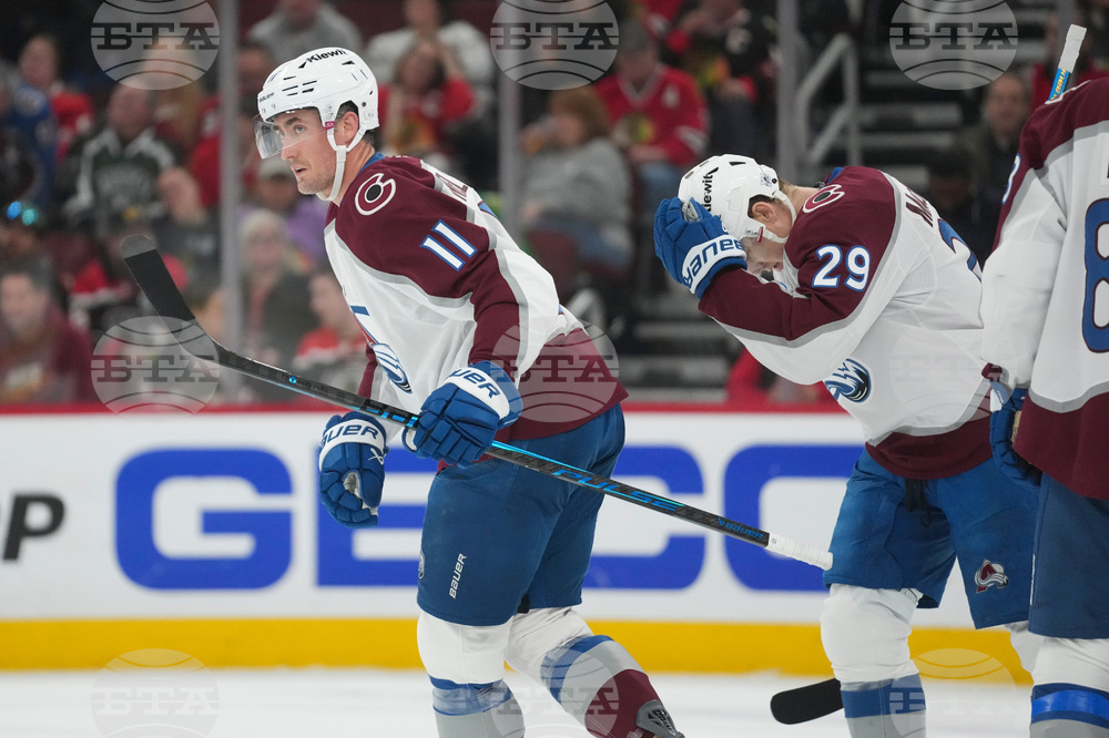 Avalanche Blackhawks Hockey