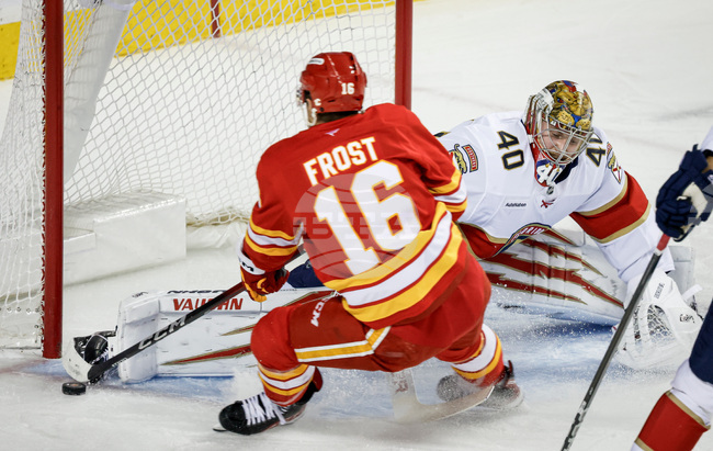Panthers Flames Hockey
