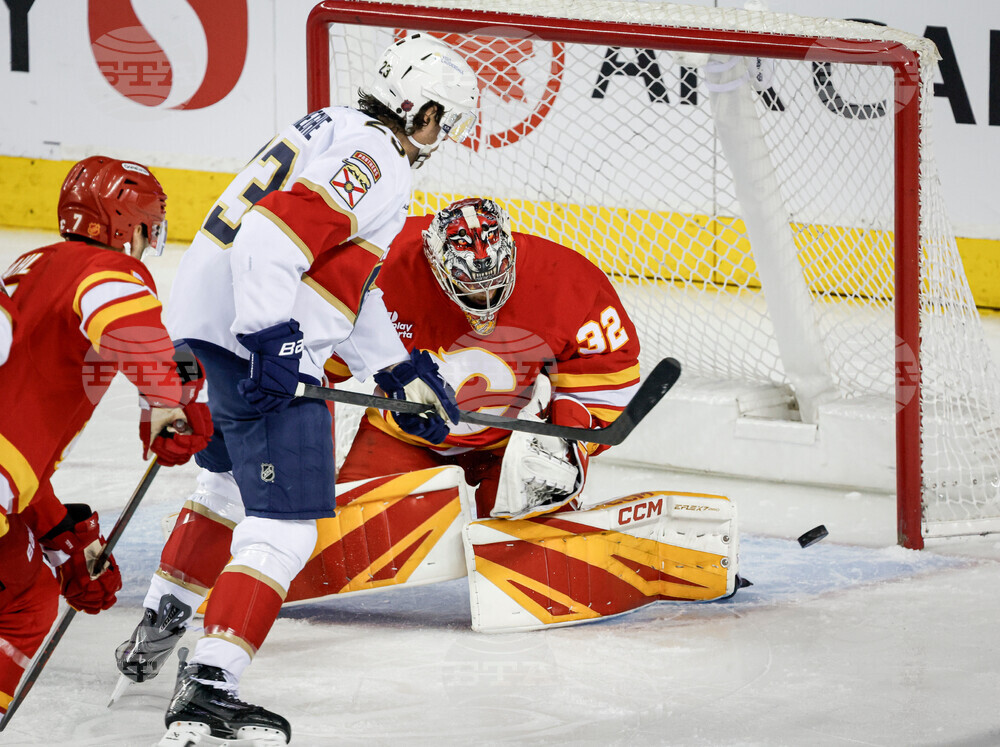 Panthers Flames Hockey