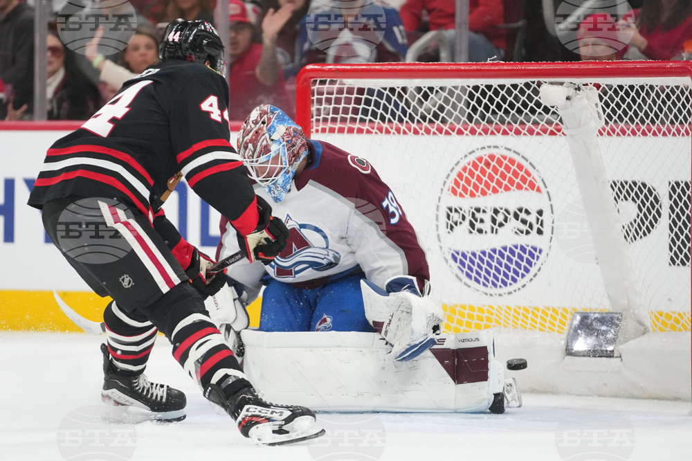 Avalanche Blackhawks Hockey