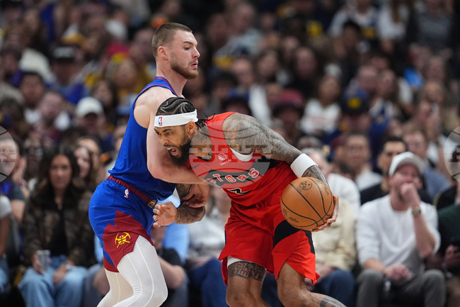 Raptors Nuggets Basketball