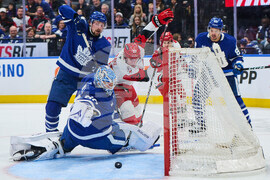 Hurricanes Maple Leafs Hockey