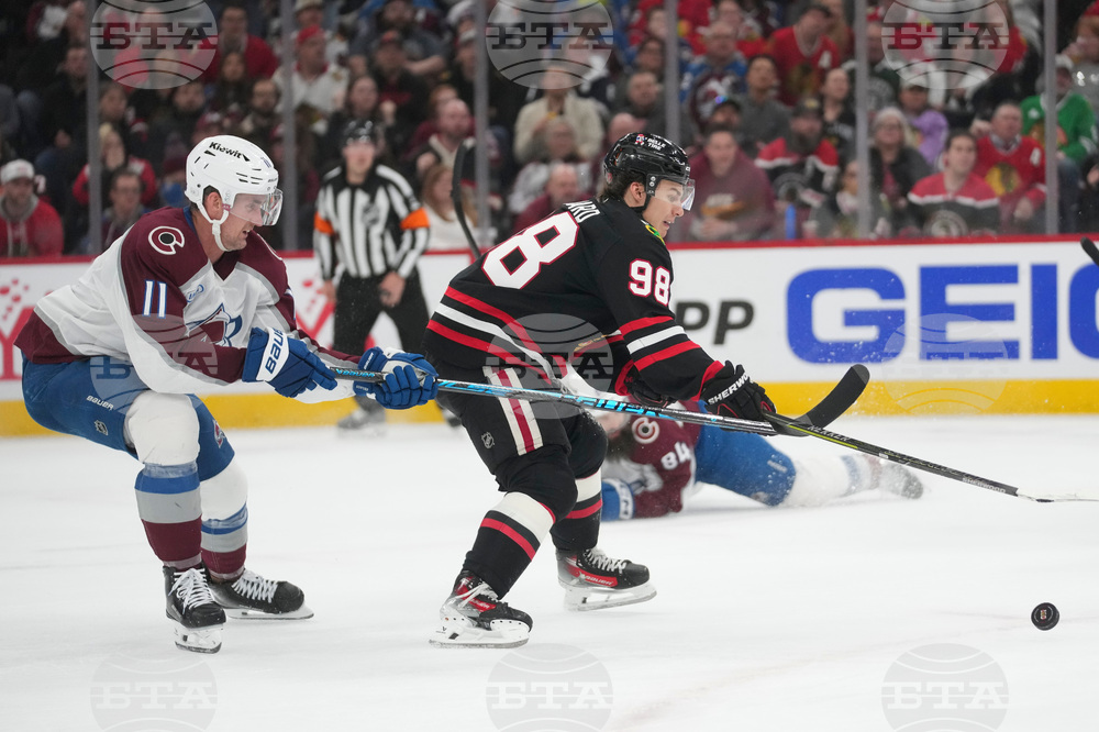 Avalanche Blackhawks Hockey