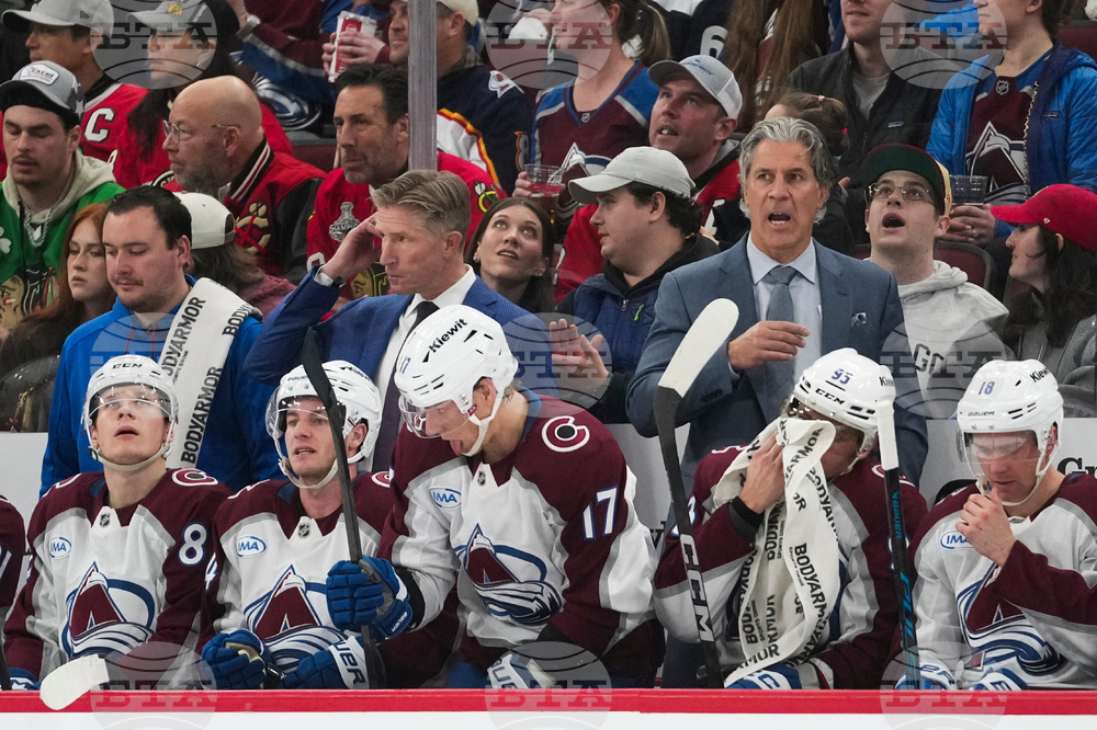 Avalanche Blackhawks Hockey