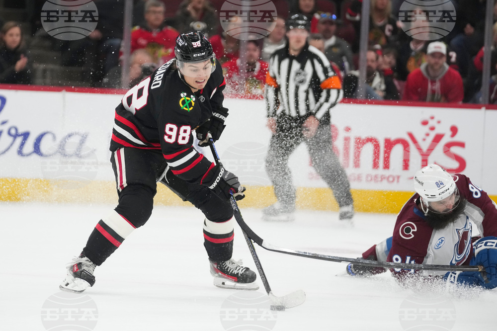 Avalanche Blackhawks Hockey