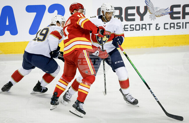 Panthers Flames HOckey