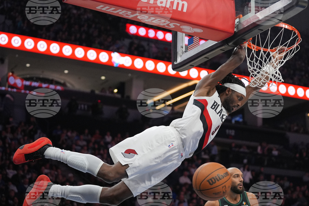 Trail Blazers Timberwolves Basketball