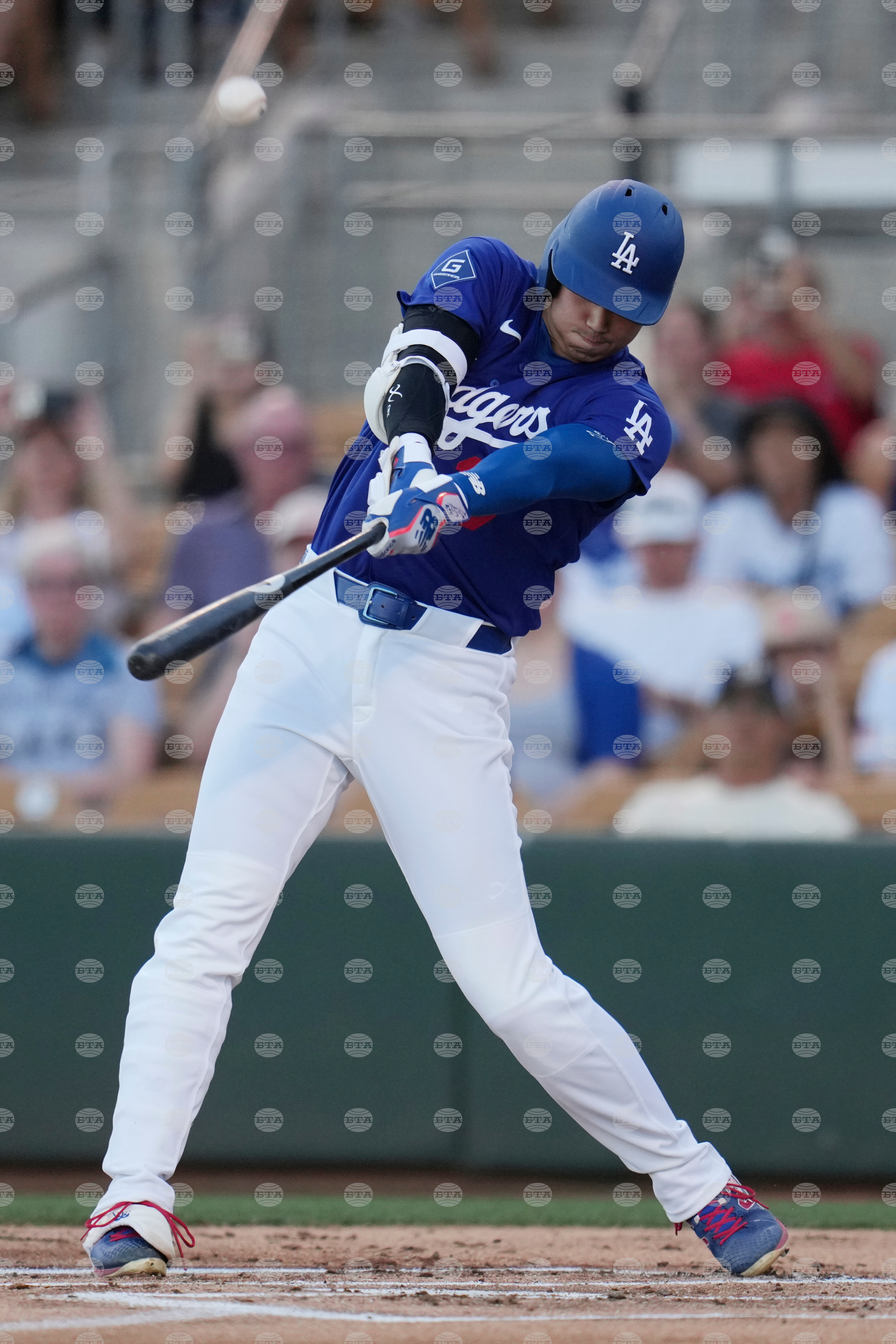 Padres Dodgers Spring Baseball