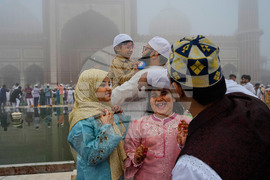 APTOPIX India Eid al-Fitr