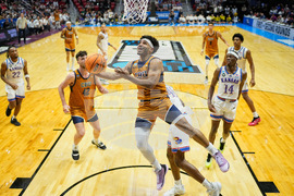 APTOPIX NCAA Cal Baptist Kansas Basketball