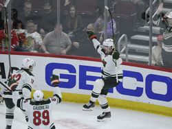 Wild Blackhawks Hockey