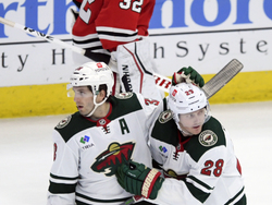 Wild Blackhawks Hockey
