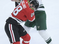 Wild Blackhawks Hockey