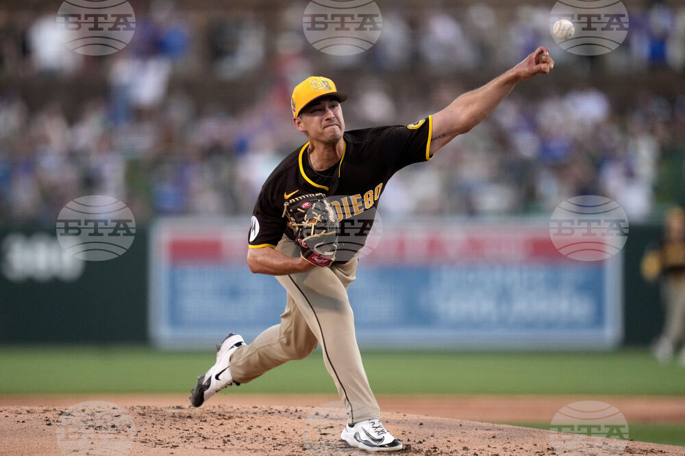 Padres Dodgers Spring Baseball