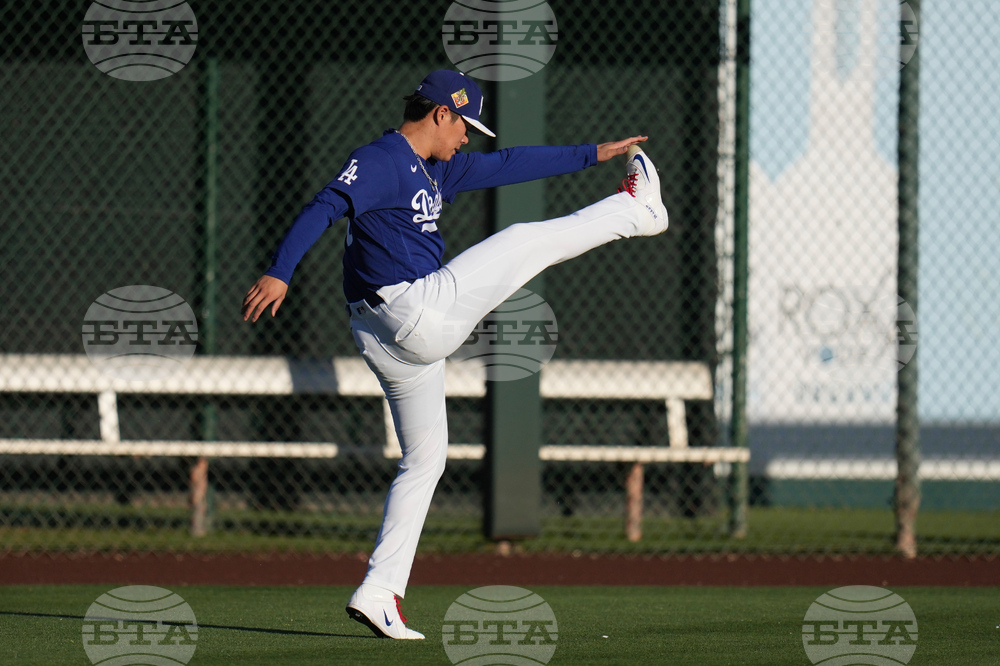 Padres Dodgers Spring Baseball