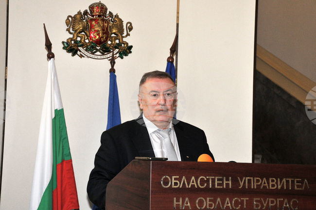 Бургас - областна управа - брифинг