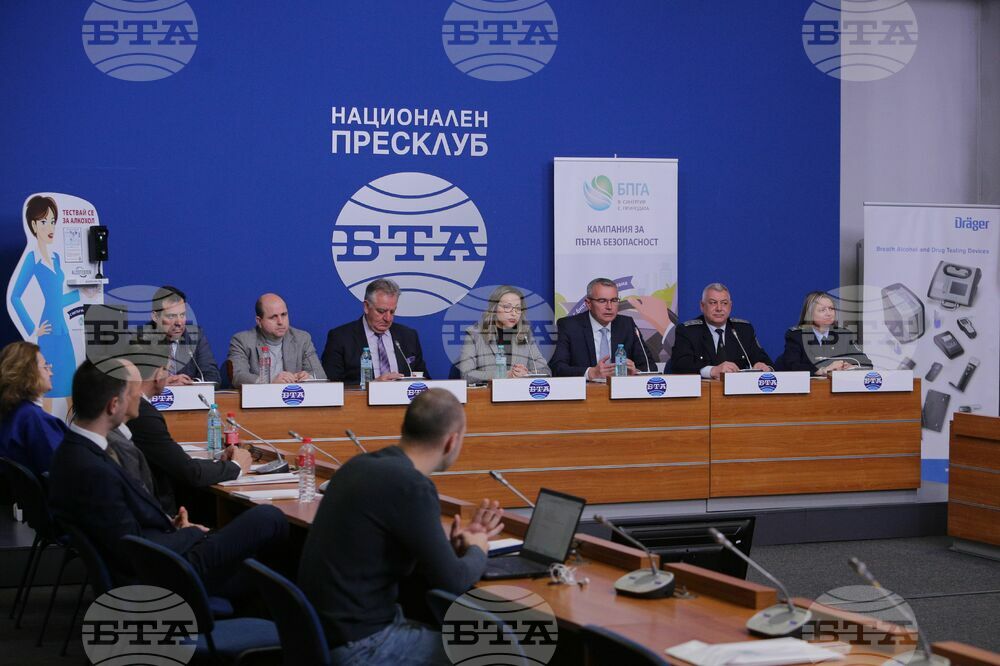 Национален пресклуб на БТА - пътни произшествия - превенция - пресконференция