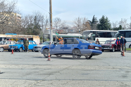 Стара Загора - ретро автомобили - майсторско управление - състезание