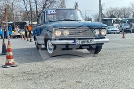 Стара Загора - ретро автомобили - майсторско управление - състезание