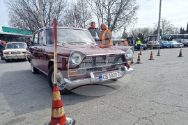 Стара Загора - ретро автомобили - майсторско управление - състезание