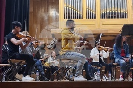 Сливен - Симфоничен оркестър - репетиция