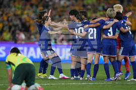 APTOPIX Women's Asian Cup Soccer Japan Australia
