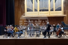 Сливен - Симфоничен оркестър - репетиция