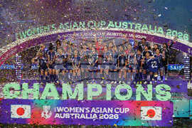 APTOPIX Women's Asian Cup Soccer Japan Australia