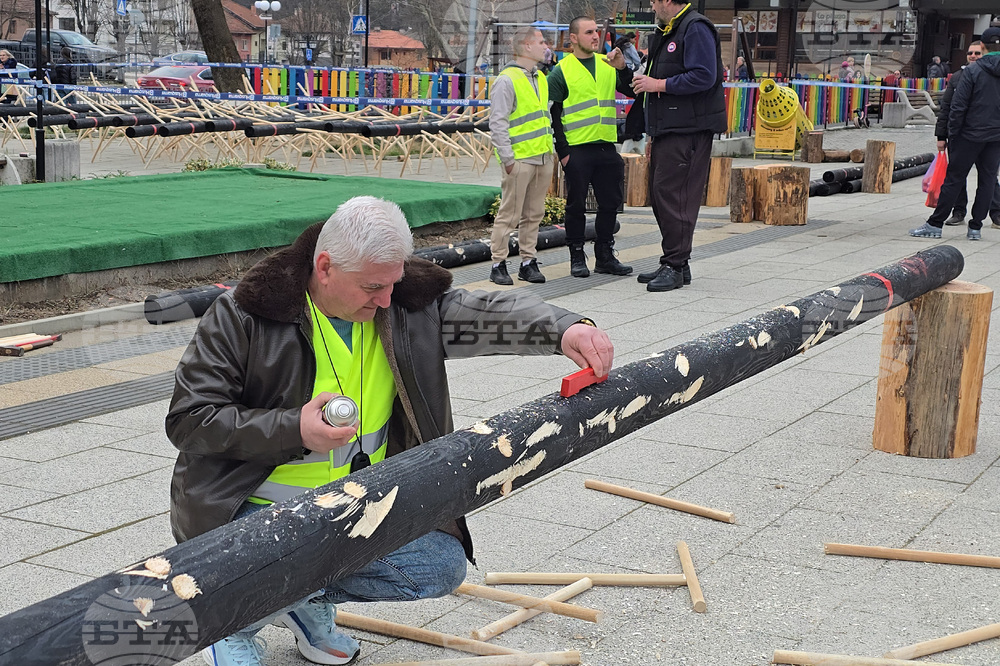 Тетевен - млад дървосекач - международно състезание
