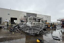 Капитан Андреево - камион - пожар 