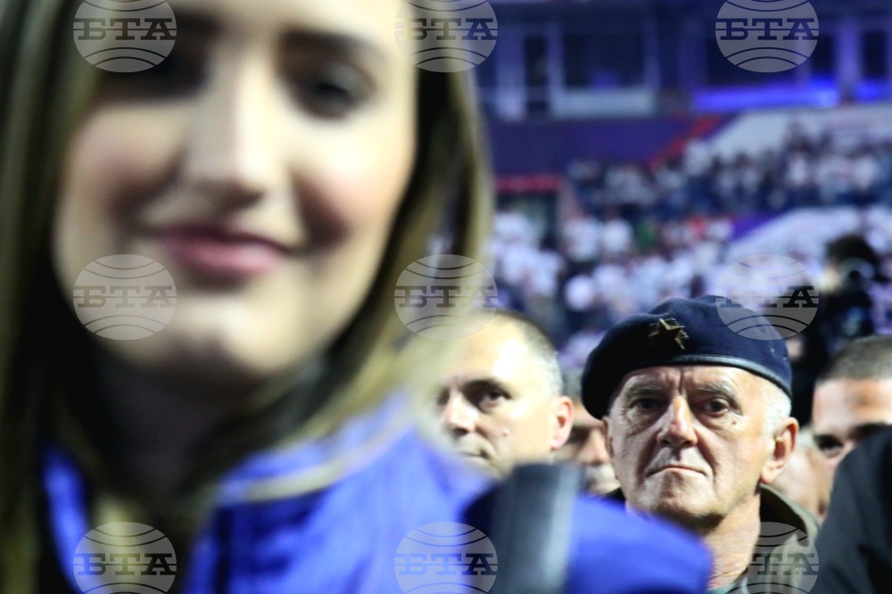 Сърбия - Белград - митинг - управляващи