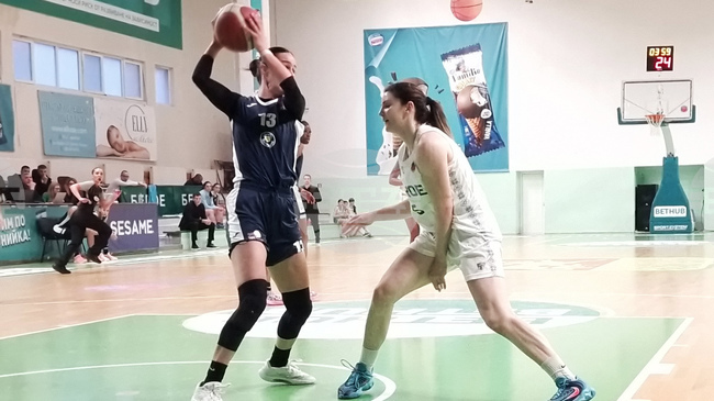 Монтана записа убедителна победа срещу отбора на БФБаскетбол на полуфиналите на първенството за жени